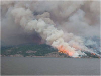 Okanagan Park fire2